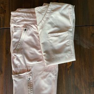 Jaanuu Women’s blushing pink scrubs